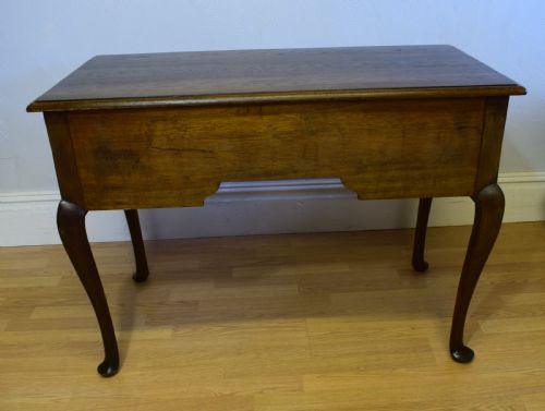 ANTIQUE OAK SIDE TABLE - ADDITIONAL PHOTO 8
