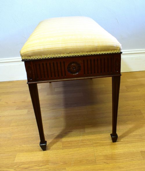 ANTIQUE DUET PIANO STOOL - ADDITIONAL PHOTO 16