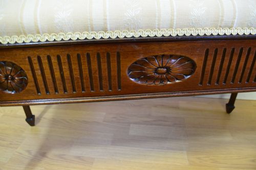 ANTIQUE DUET PIANO STOOL - ADDITIONAL PHOTO 21