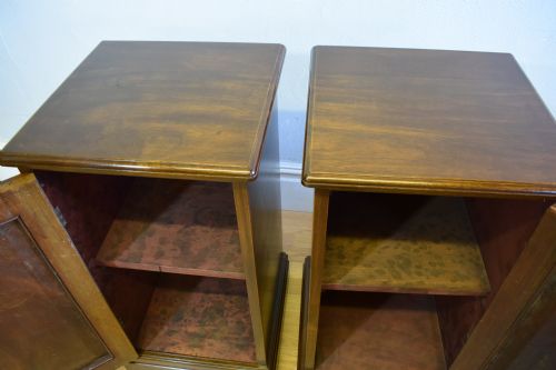 ANTIQUE BEDSIDE CABINETS - ADDITIONAL PHOTO 17