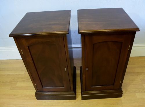 ANTIQUE BEDSIDE CABINETS - ADDITIONAL PHOTO 19