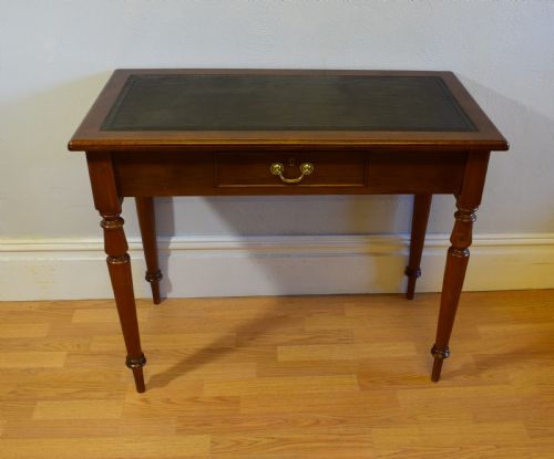 ANTIQUE WALNUT WRITING TABLE - ADDITIONAL PHOTO 2