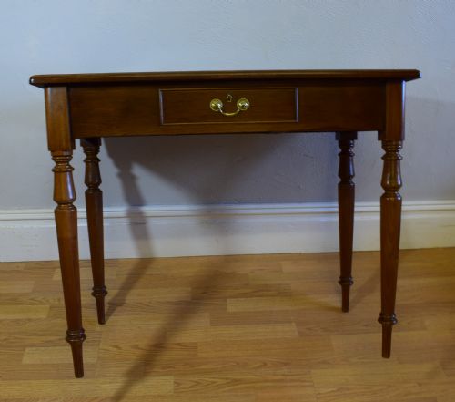 ANTIQUE WALNUT WRITING TABLE - ADDITIONAL PHOTO 13