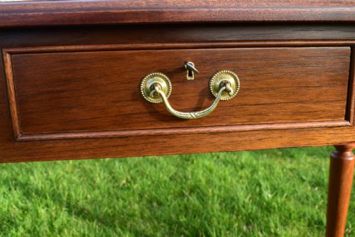 ANTIQUE WALNUT WRITING TABLE - ADDITIONAL PHOTO 18