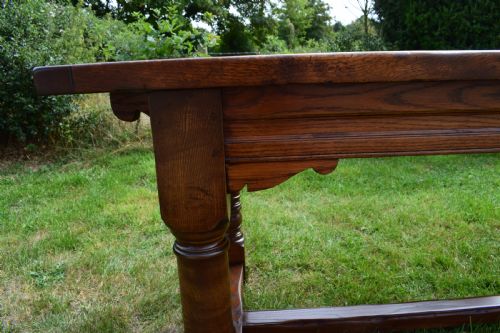 OAK REFECTORY TABLE - ADDITIONAL PHOTO 2