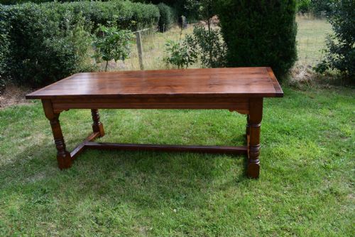 OAK REFECTORY TABLE - ADDITIONAL PHOTO 3