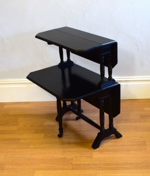ANTIQUE TEA TABLE - ADDITIONAL PHOTO 2