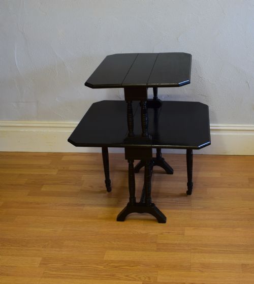 ANTIQUE TEA TABLE - ADDITIONAL PHOTO 6