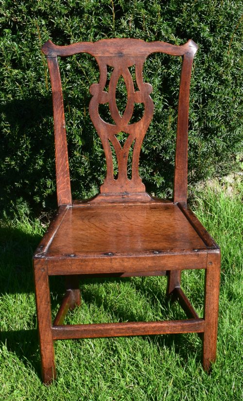 georgian period side chair - CATEGORY: ANTIQUE CHAIRS - DATED GEORGIAN
