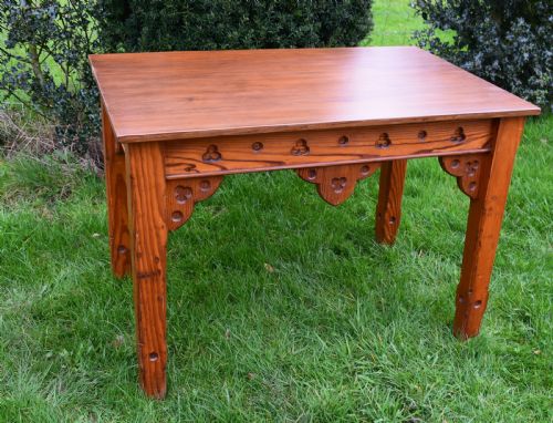 VICTORIAN GOTHIC HALL TABLE - ADDITIONAL PHOTO 3