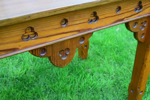 VICTORIAN GOTHIC HALL TABLE - ADDITIONAL PHOTO 8