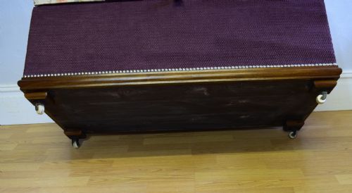 UPHOLSTERED OTTOMAN - ADDITIONAL PHOTO 9