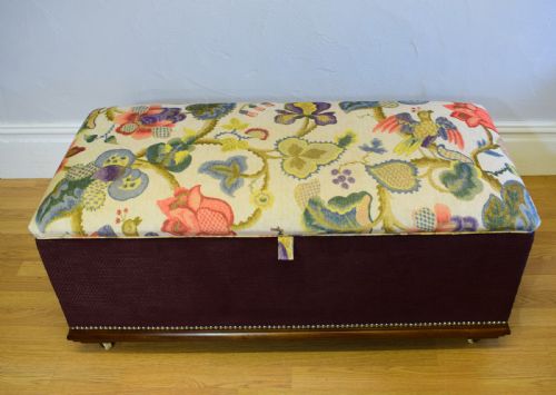 UPHOLSTERED OTTOMAN - ADDITIONAL PHOTO 11