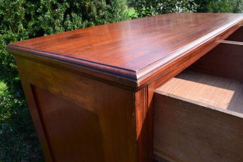 EDWARDIAN MAHOGANY CHEST OF DRAWER'S - ADDITIONAL PHOTO 11