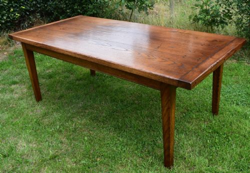 oak farmhouse refectory table - CATEGORY: ANTIQUE TABLES - DATED 1920
