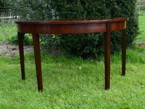 GEORGIAN DEMI LUNE TABLE - ADDITIONAL PHOTO 12