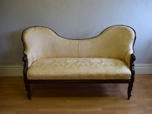 ANTIQUE REGENCY COUCH - ADDITIONAL PHOTO 3