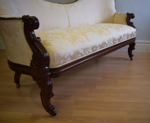 ANTIQUE REGENCY COUCH - ADDITIONAL PHOTO 10