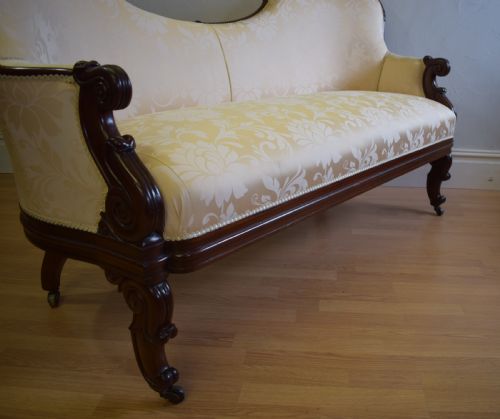 ANTIQUE REGENCY COUCH - ADDITIONAL PHOTO 11