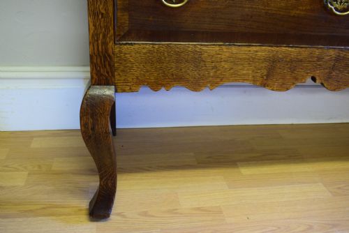 ANTIQUE GEORGIAN PERIOD DRESSER BASE - ADDITIONAL PHOTO 6