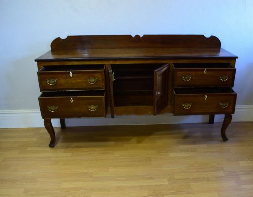 ANTIQUE GEORGIAN PERIOD DRESSER BASE - ADDITIONAL PHOTO 10