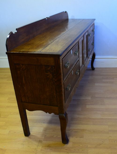 ANTIQUE GEORGIAN PERIOD DRESSER BASE - ADDITIONAL PHOTO 11