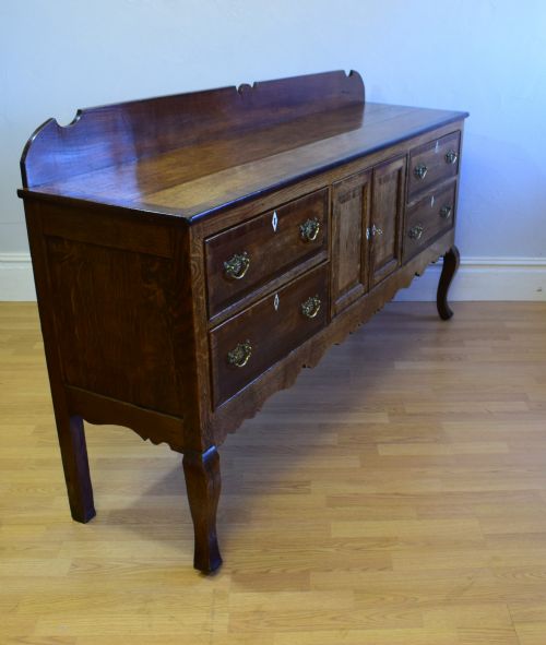 ANTIQUE GEORGIAN PERIOD DRESSER BASE - ADDITIONAL PHOTO 12