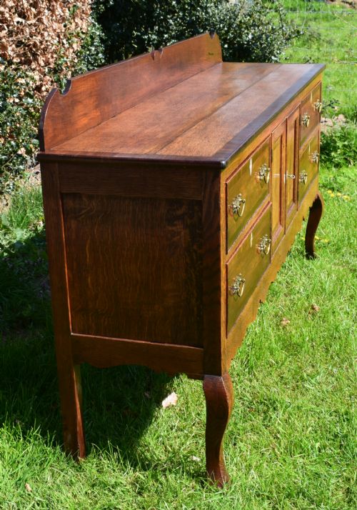 ANTIQUE GEORGIAN PERIOD DRESSER BASE - ADDITIONAL PHOTO 14