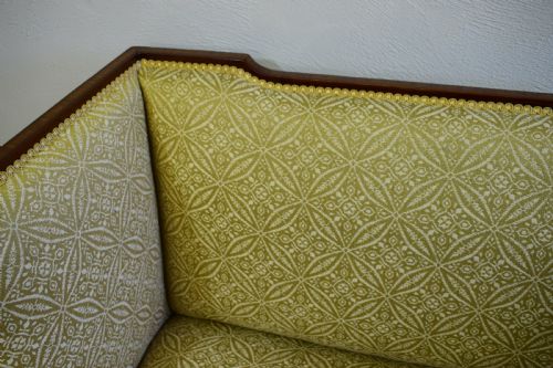 ANTIQUE EDWARDIAN INLAID SOFA - ADDITIONAL PHOTO 3