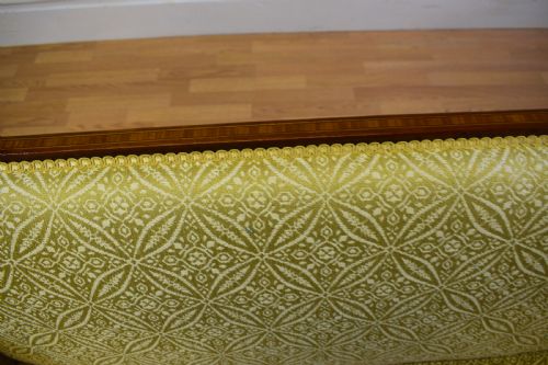ANTIQUE EDWARDIAN INLAID SOFA - ADDITIONAL PHOTO 13