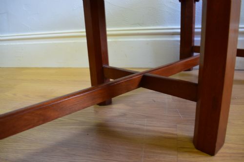 MAHOGANY DUET STOOL - ADDITIONAL PHOTO 9