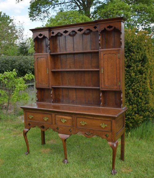 antique welsh dresser rack georgian style - CATEGORY: ANTIQUE DRESSERS - DATED 1900