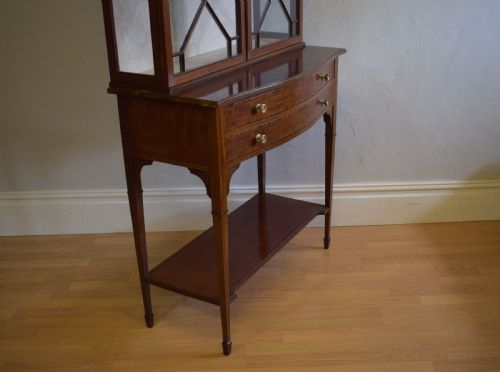 EDWARDIAN DISPLAY CABINET - ADDITIONAL PHOTO 5