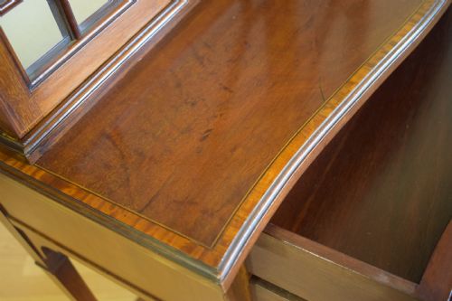 EDWARDIAN DISPLAY CABINET - ADDITIONAL PHOTO 7