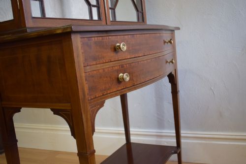 EDWARDIAN DISPLAY CABINET - ADDITIONAL PHOTO 11