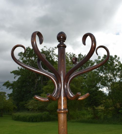 ANTIQUE BENTWOOD HAT STAND - ADDITIONAL PHOTO 4