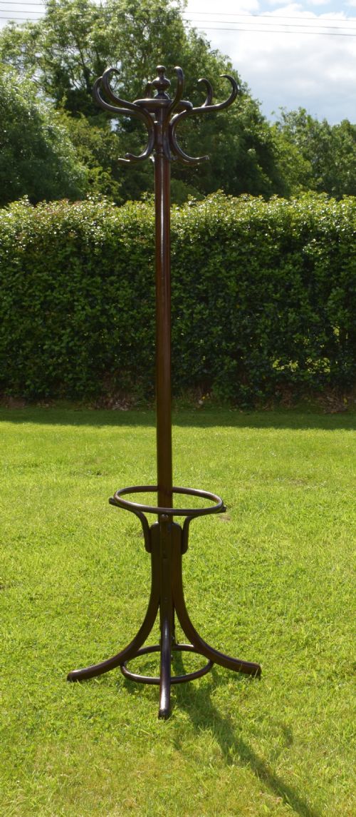 ANTIQUE EDWARDIAN BENTWOOD HAT STAND - ADDITIONAL PHOTO 9
