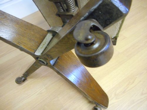 ANTIQUE SWIVEL OFFICE CHAIR - ADDITIONAL PHOTO 12