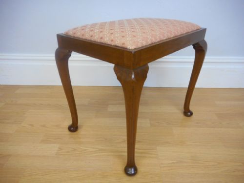 ANTIQUE STOOL IN MAHOGANY - ADDITIONAL PHOTO 1