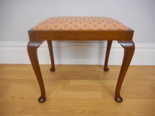 ANTIQUE STOOL IN MAHOGANY - ADDITIONAL PHOTO 2