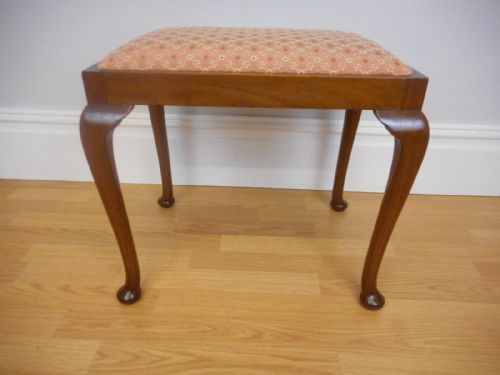 ANTIQUE STOOL IN MAHOGANY - ADDITIONAL PHOTO 3