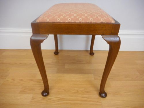 ANTIQUE STOOL IN MAHOGANY - ADDITIONAL PHOTO 4