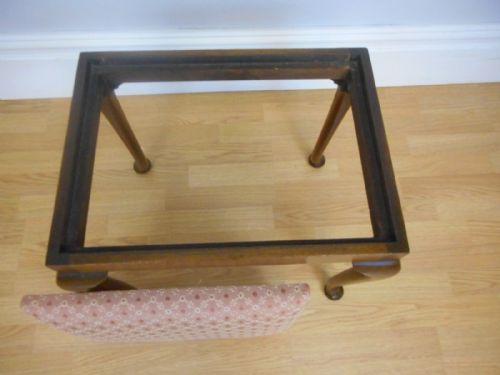 ANTIQUE STOOL IN MAHOGANY - ADDITIONAL PHOTO 11
