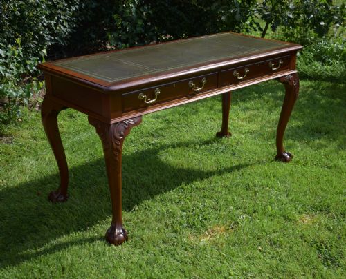 ANTIQUE CHIPPENDALE WRITING TABLE - ADDITIONAL PHOTO 2