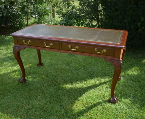ANTIQUE CHIPPENDALE WRITING TABLE - ADDITIONAL PHOTO 8