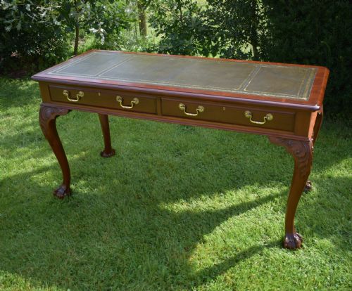ANTIQUE CHIPPENDALE WRITING TABLE - ADDITIONAL PHOTO 9