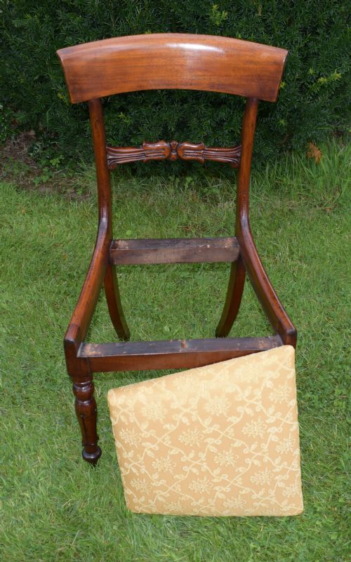 ANTIQUE VICTORIAN SIDE CHAIR - ADDITIONAL PHOTO 8