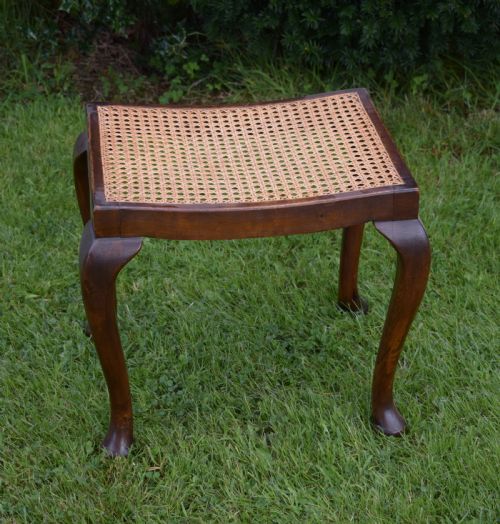 antique dressing table stool - CATEGORY: ANTIQUE STOOLS - DATED 1900