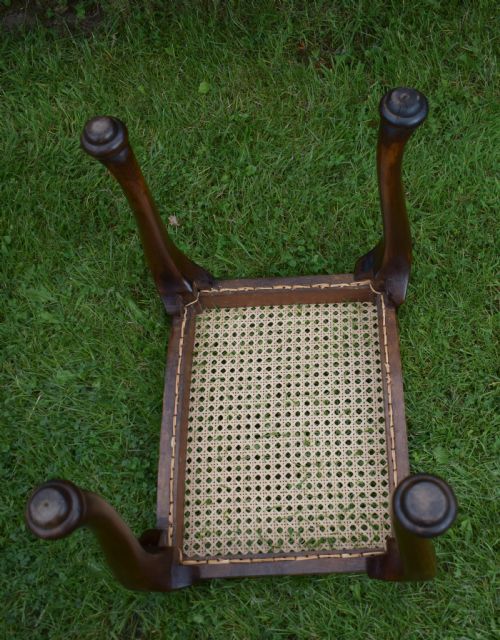 ANTIQUE DRESSING TABLE STOOL - ADDITIONAL PHOTO 9
