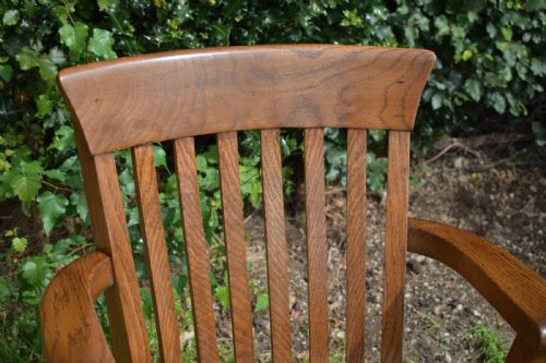 ANTIQUE SWIVEL DESK CHAIR - ADDITIONAL PHOTO 4